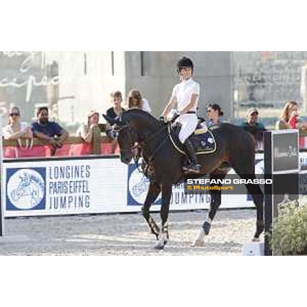 LGCT of Paris Eiffel - Class 11 - Edwina Tops-Alexander (AUS) on Cinsey - Paris Eiffel, Champ de Mars, 6 July 2018 - ph.Stefano Grasso/LGCT