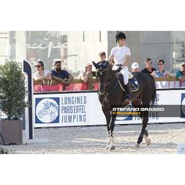 LGCT of Paris Eiffel - Class 11 - Edwina Tops-Alexander (AUS) on Cinsey - Paris Eiffel, Champ de Mars, 6 July 2018 - ph.Stefano Grasso/LGCT