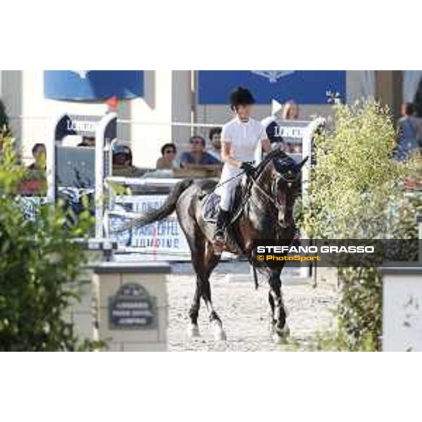 LGCT of Paris Eiffel - Class 11 - Edwina Tops-Alexander (AUS) on Cinsey - Paris Eiffel, Champ de Mars, 6 July 2018 - ph.Stefano Grasso/LGCT