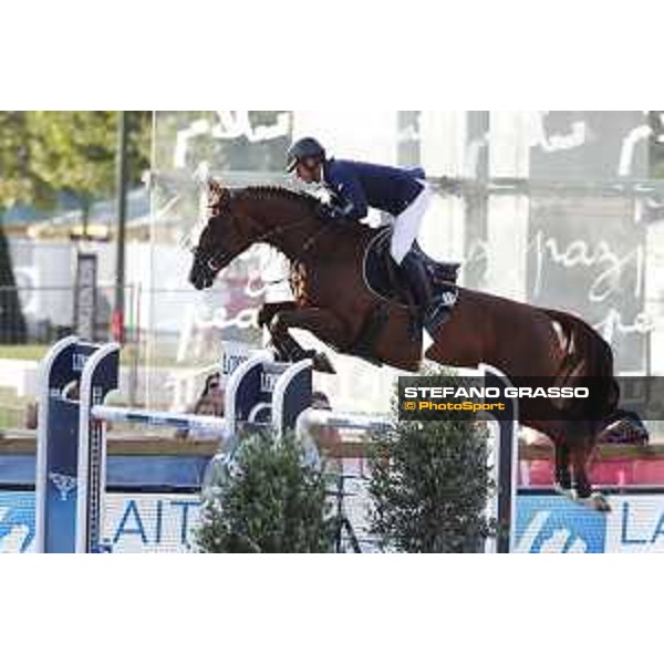 LGCT of Paris Eiffel - Class 11 - Julien Epaillard (FRA) on Virtuose Champeix - Paris Eiffel, Champ de Mars, 6 July 2018 - ph.Stefano Grasso/LGCT
