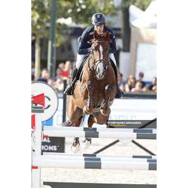 LGCT of Paris Eiffel - Class 11 - Julien Epaillard (FRA) on Virtuose Champeix - Paris Eiffel, Champ de Mars, 6 July 2018 - ph.Stefano Grasso/LGCT