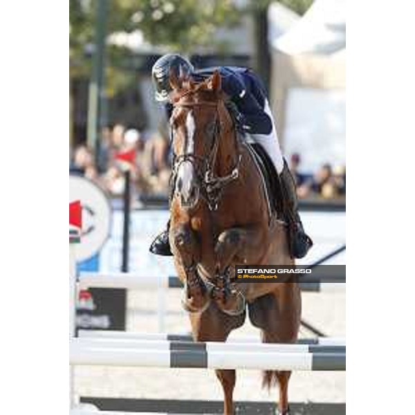 LGCT of Paris Eiffel - Class 11 - Julien Epaillard (FRA) on Virtuose Champeix - Paris Eiffel, Champ de Mars, 6 July 2018 - ph.Stefano Grasso/LGCT