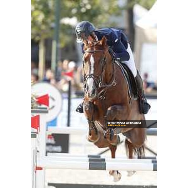LGCT of Paris Eiffel - Class 11 - Julien Epaillard (FRA) on Virtuose Champeix - Paris Eiffel, Champ de Mars, 6 July 2018 - ph.Stefano Grasso/LGCT