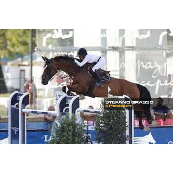LGCT of Paris Eiffel - Class 11 - Mathilda Karlsson (SRI) on Cerano - Paris Eiffel, Champ de Mars, 6 July 2018 - ph.Stefano Grasso/LGCT