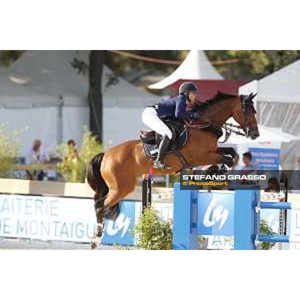 LGCT of Paris Eiffel - Class 11 - Lillie Keenan (USA) on Skyhorse - Paris Eiffel, Champ de Mars, 6 July 2018 - ph.Stefano Grasso/LGCT