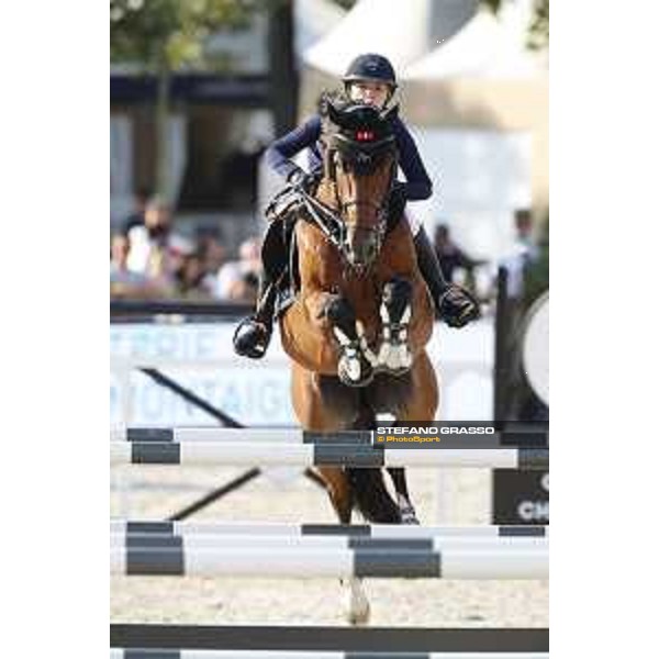 LGCT of Paris Eiffel - Class 11 - Lillie Keenan (USA) on Skyhorse - Paris Eiffel, Champ de Mars, 6 July 2018 - ph.Stefano Grasso/LGCT