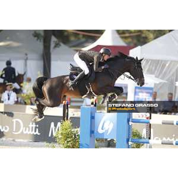 LGCT of Paris Eiffel - Class 11 - Simon Delestre (FRA) on Chadino - Paris Eiffel, Champ de Mars, 6 July 2018 - ph.Stefano Grasso/LGCT