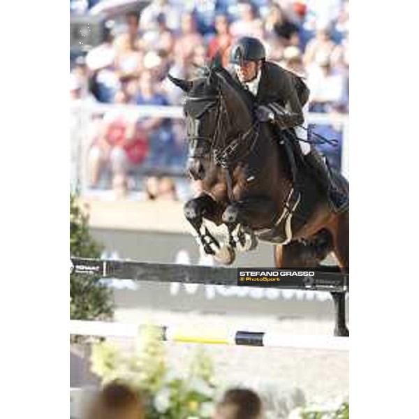 LGCT of Paris Eiffel - Class 11 - Simon Delestre (FRA) on Chadino - Paris Eiffel, Champ de Mars, 6 July 2018 - ph.Stefano Grasso/LGCT