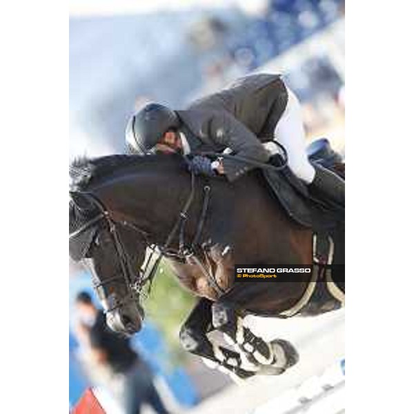 LGCT of Paris Eiffel - Class 11 - Simon Delestre (FRA) on Chadino - Paris Eiffel, Champ de Mars, 6 July 2018 - ph.Stefano Grasso/LGCT