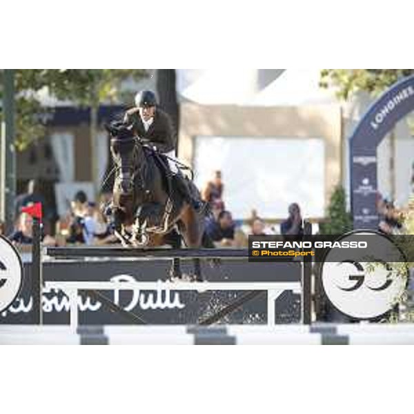 LGCT of Paris Eiffel - Class 11 - Simon Delestre (FRA) on Chadino - Paris Eiffel, Champ de Mars, 6 July 2018 - ph.Stefano Grasso/LGCT
