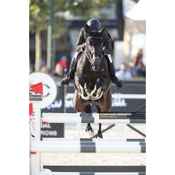 LGCT of Paris Eiffel - Class 11 - Simon Delestre (FRA) on Chadino - Paris Eiffel, Champ de Mars, 6 July 2018 - ph.Stefano Grasso/LGCT