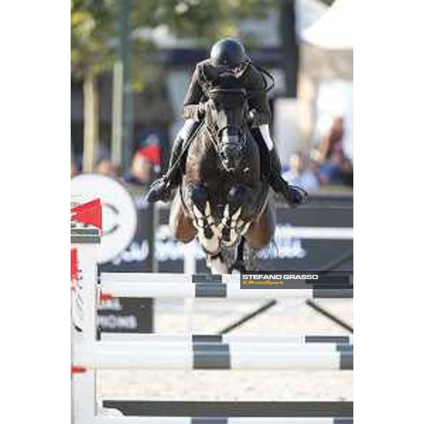 LGCT of Paris Eiffel - Class 11 - Simon Delestre (FRA) on Chadino - Paris Eiffel, Champ de Mars, 6 July 2018 - ph.Stefano Grasso/LGCT