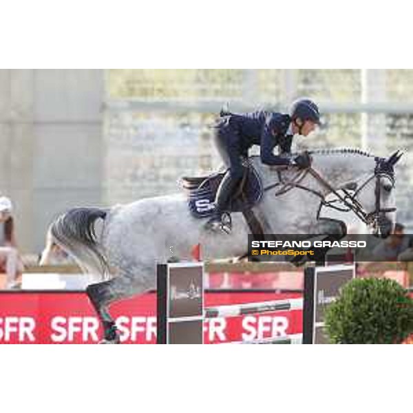 LGCT of Paris Eiffel - Class 11 - Lorenzo de Luca (ITA) on Irenice Horta - Paris Eiffel, Champ de Mars, 6 July 2018 - ph.Stefano Grasso/LGCT
