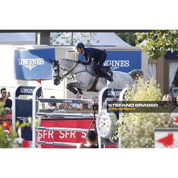 LGCT of Paris Eiffel - Class 11 - Lorenzo de Luca (ITA) on Irenice Horta - Paris Eiffel, Champ de Mars, 6 July 2018 - ph.Stefano Grasso/LGCT