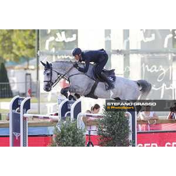 LGCT of Paris Eiffel - Class 11 - Lorenzo de Luca (ITA) on Irenice Horta - Paris Eiffel, Champ de Mars, 6 July 2018 - ph.Stefano Grasso/LGCT