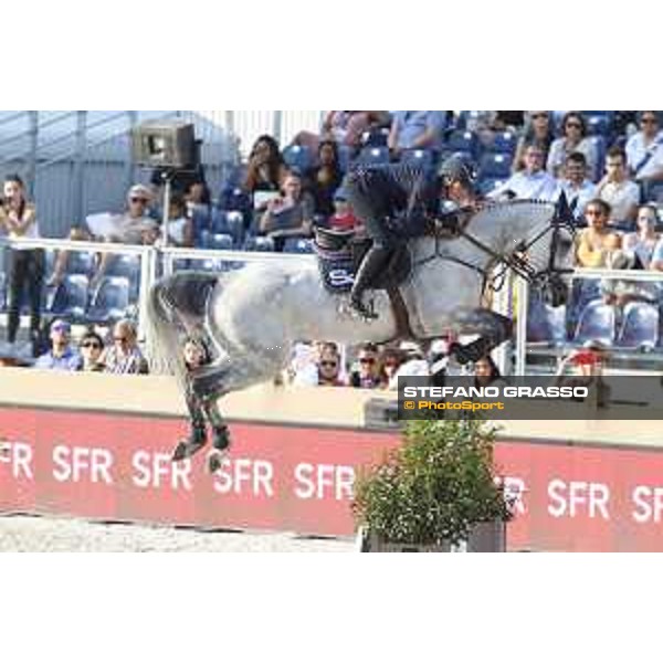 LGCT of Paris Eiffel - Class 11 - Lorenzo de Luca (ITA) on Irenice Horta - Paris Eiffel, Champ de Mars, 6 July 2018 - ph.Stefano Grasso/LGCT