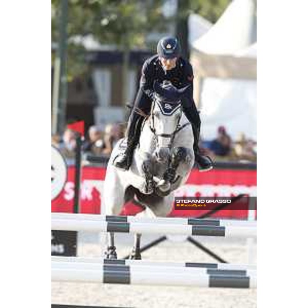 LGCT of Paris Eiffel - Class 11 - Lorenzo de Luca (ITA) on Irenice Horta - Paris Eiffel, Champ de Mars, 6 July 2018 - ph.Stefano Grasso/LGCT