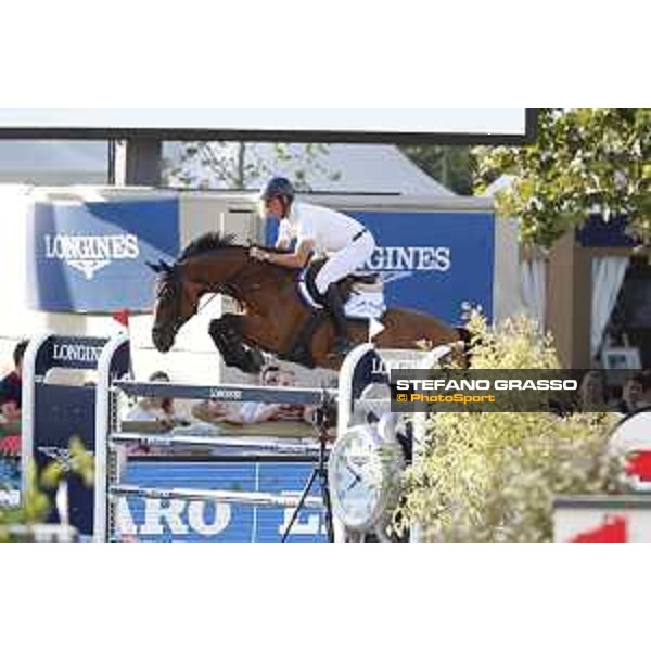 LGCT of Paris Eiffel - Class 11 - Christian Ahlmann (GER) on Ailina 6 - Paris Eiffel, Champ de Mars, 6 July 2018 - ph.Stefano Grasso/LGCT
