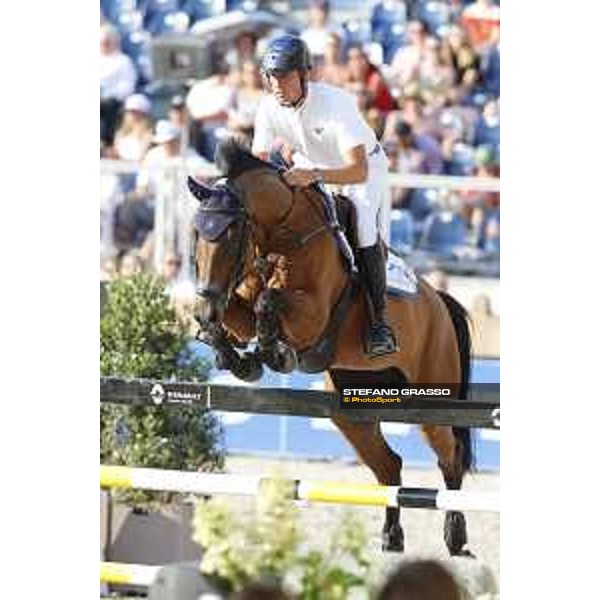 LGCT of Paris Eiffel - Class 11 - Christian Ahlmann (GER) on Ailina 6 - Paris Eiffel, Champ de Mars, 6 July 2018 - ph.Stefano Grasso/LGCT