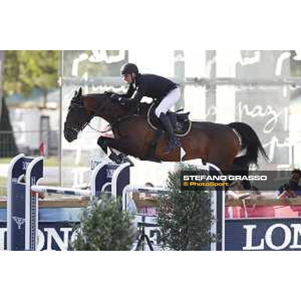 LGCT of Paris Eiffel - Class 11 - Karel Cox (BEL) on Evert - Paris Eiffel, Champ de Mars, 6 July 2018 - ph.Stefano Grasso/LGCT