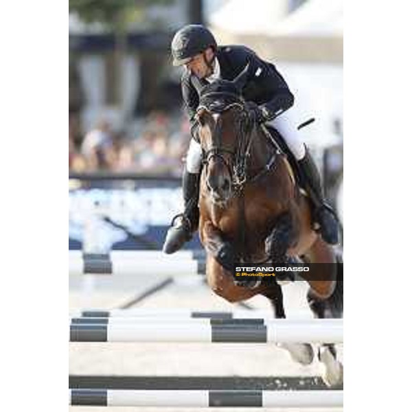 LGCT of Paris Eiffel - Class 11 - Karel Cox (BEL) on Evert - Paris Eiffel, Champ de Mars, 6 July 2018 - ph.Stefano Grasso/LGCT