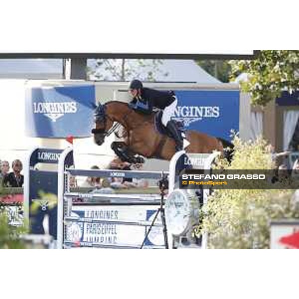 LGCT of Paris Eiffel - Class 11 - Kevin Staut (FRA) on Lorenzo - Paris Eiffel, Champ de Mars, 6 July 2018 - ph.Stefano Grasso/LGCT