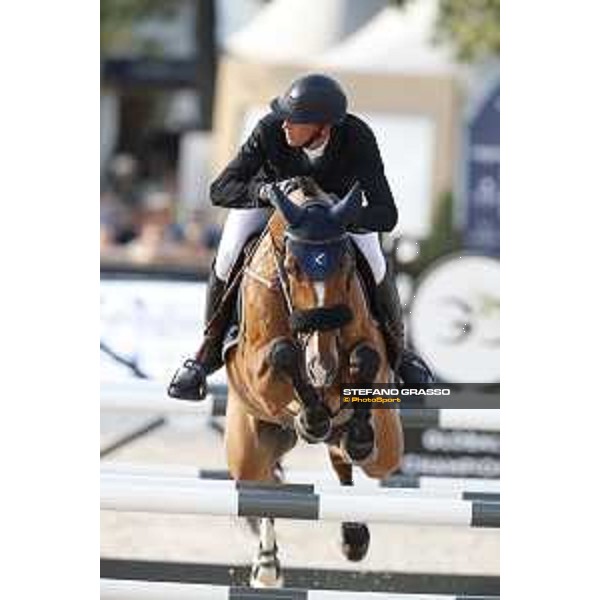 LGCT of Paris Eiffel - Class 11 - Kevin Staut (FRA) on Lorenzo - Paris Eiffel, Champ de Mars, 6 July 2018 - ph.Stefano Grasso/LGCT