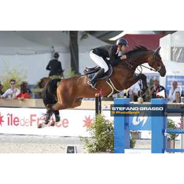 LGCT of Paris Eiffel - Class 11 - Kevin Staut (FRA) on Lorenzo - Paris Eiffel, Champ de Mars, 6 July 2018 - ph.Stefano Grasso/LGCT