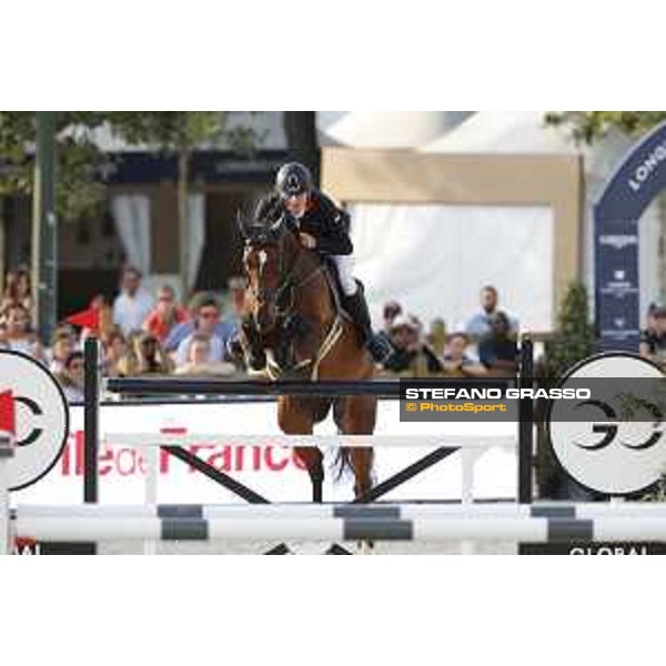 LGCT of Paris Eiffel - Class 11 - Kevin Staut (FRA) on Lorenzo - Paris Eiffel, Champ de Mars, 6 July 2018 - ph.Stefano Grasso/LGCT