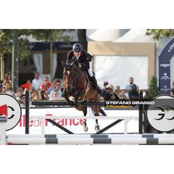 LGCT of Paris Eiffel - Class 11 - Kevin Staut (FRA) on Lorenzo - Paris Eiffel, Champ de Mars, 6 July 2018 - ph.Stefano Grasso/LGCT