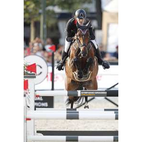 LGCT of Paris Eiffel - Class 11 - Kevin Staut (FRA) on Lorenzo - Paris Eiffel, Champ de Mars, 6 July 2018 - ph.Stefano Grasso/LGCT