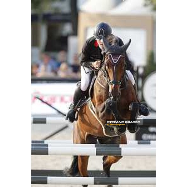 LGCT of Paris Eiffel - Class 11 - Kevin Staut (FRA) on Lorenzo - Paris Eiffel, Champ de Mars, 6 July 2018 - ph.Stefano Grasso/LGCT