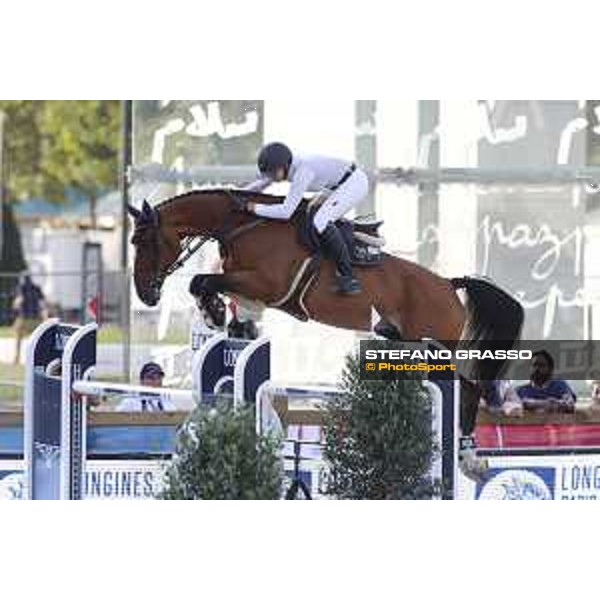 LGCT of Paris Eiffel - Class 11 - Anna Kellnerova (CZE) on Balguero - Paris Eiffel, Champ de Mars, 6 July 2018 - ph.Stefano Grasso/LGCT