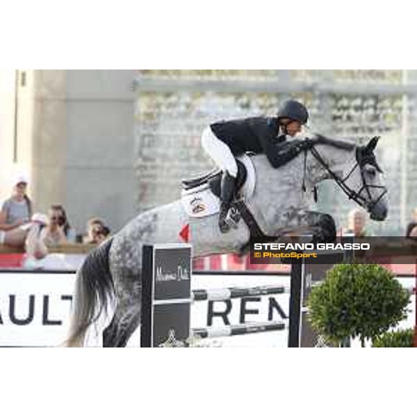 LGCT of Paris Eiffel - Class 11 - Elizabeth Madden (USA) on Con Taggio - Paris Eiffel, Champ de Mars, 6 July 2018 - ph.Stefano Grasso/LGCT