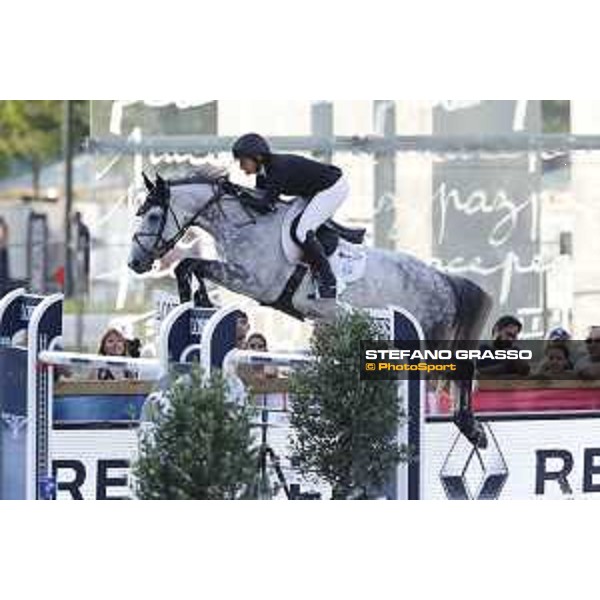 LGCT of Paris Eiffel - Class 11 - Elizabeth Madden (USA) on Con Taggio - Paris Eiffel, Champ de Mars, 6 July 2018 - ph.Stefano Grasso/LGCT