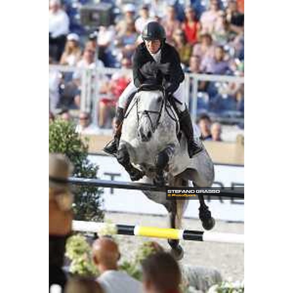 LGCT of Paris Eiffel - Class 11 - Elizabeth Madden (USA) on Con Taggio - Paris Eiffel, Champ de Mars, 6 July 2018 - ph.Stefano Grasso/LGCT