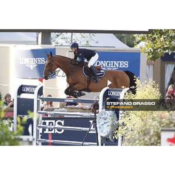 LGCT of Paris Eiffel - Class 11 - Jane Richard Philips (SUI) on Izmir van de Bayenne - Paris Eiffel, Champ de Mars, 6 July 2018 - ph.Stefano Grasso/LGCT