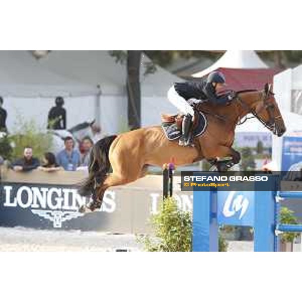 LGCT of Paris Eiffel - Class 11 - Jane Richard Philips (SUI) on Izmir van de Bayenne - Paris Eiffel, Champ de Mars, 6 July 2018 - ph.Stefano Grasso/LGCT