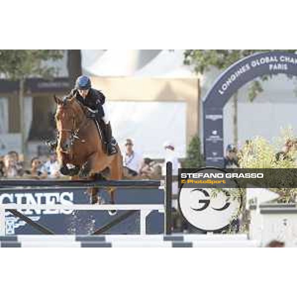LGCT of Paris Eiffel - Class 11 - Jane Richard Philips (SUI) on Izmir van de Bayenne - Paris Eiffel, Champ de Mars, 6 July 2018 - ph.Stefano Grasso/LGCT
