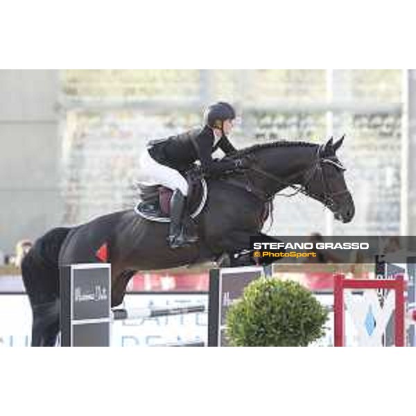 LGCT of Paris Eiffel - Class 11 - Emily Moffitt (GBR) on Copain du Perchet CH - Paris Eiffel, Champ de Mars, 6 July 2018 - ph.Stefano Grasso/LGCT