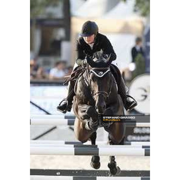 LGCT of Paris Eiffel - Class 11 - Emily Moffitt (GBR) on Copain du Perchet CH - Paris Eiffel, Champ de Mars, 6 July 2018 - ph.Stefano Grasso/LGCT