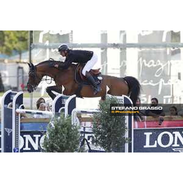 LGCT of Paris Eiffel - Class 11 - Nicolas Delmotte (FRA) on Urano de Cartigny - Paris Eiffel, Champ de Mars, 6 July 2018 - ph.Stefano Grasso/LGCT