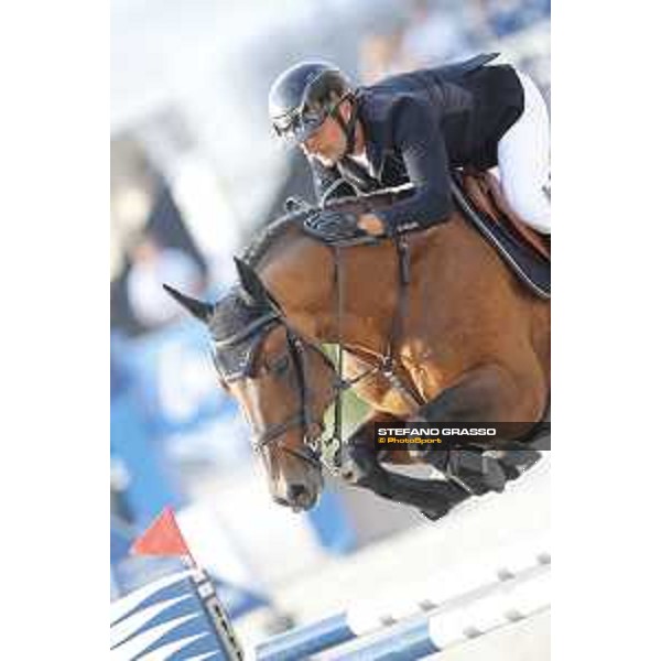 LGCT of Paris Eiffel - Class 11 - Nicolas Delmotte (FRA) on Urano de Cartigny - Paris Eiffel, Champ de Mars, 6 July 2018 - ph.Stefano Grasso/LGCT