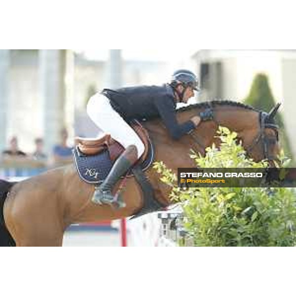 LGCT of Paris Eiffel - Class 11 - Nicolas Delmotte (FRA) on Urano de Cartigny - Paris Eiffel, Champ de Mars, 6 July 2018 - ph.Stefano Grasso/LGCT