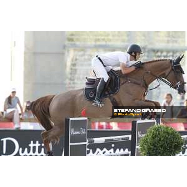 LGCT of Paris Eiffel - Class 11 - Eduardo Alvarez Aznar (ESP) on Seringat - Paris Eiffel, Champ de Mars, 6 July 2018 - ph.Stefano Grasso/LGCT