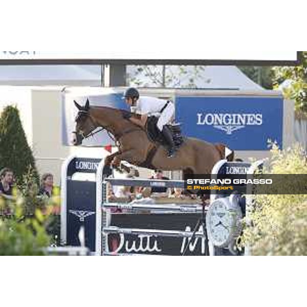 LGCT of Paris Eiffel - Class 11 - Eduardo Alvarez Aznar (ESP) on Seringat - Paris Eiffel, Champ de Mars, 6 July 2018 - ph.Stefano Grasso/LGCT