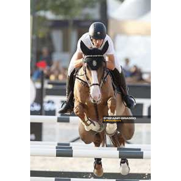 LGCT of Paris Eiffel - Class 11 - Eduardo Alvarez Aznar (ESP) on Seringat - Paris Eiffel, Champ de Mars, 6 July 2018 - ph.Stefano Grasso/LGCT