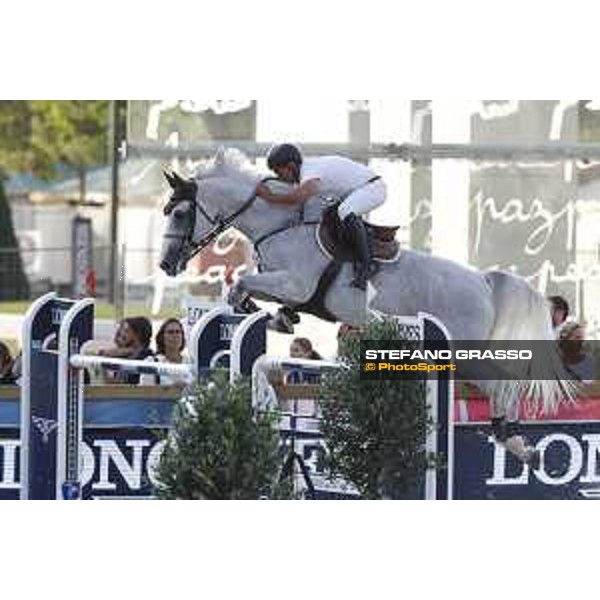 LGCT of Paris Eiffel - Class 11 - Rene Lopez (COL) on Big Brother - Paris Eiffel, Champ de Mars, 6 July 2018 - ph.Stefano Grasso/LGCT