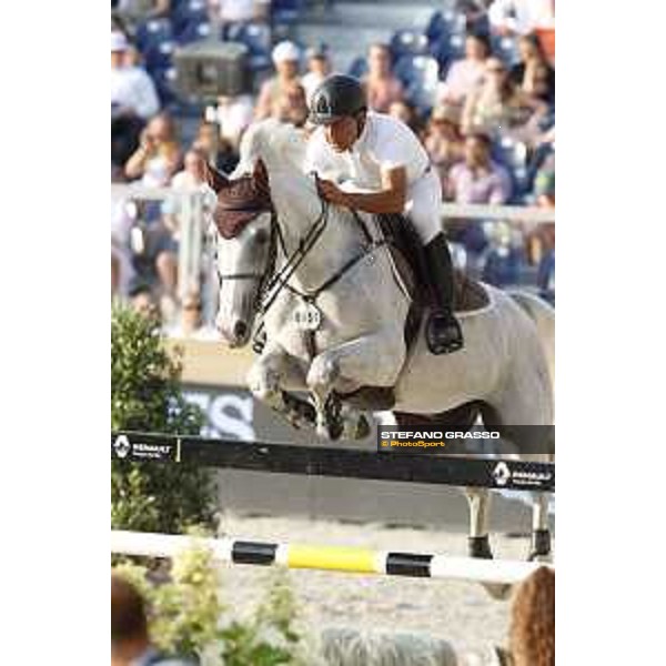 LGCT of Paris Eiffel - Class 11 - Rene Lopez (COL) on Big Brother - Paris Eiffel, Champ de Mars, 6 July 2018 - ph.Stefano Grasso/LGCT