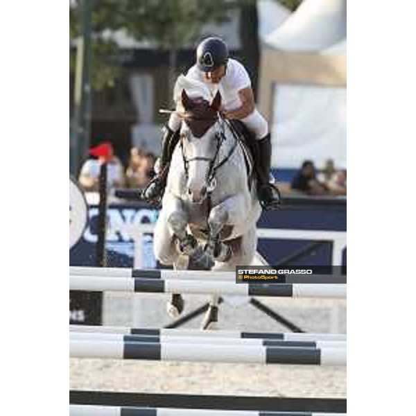 LGCT of Paris Eiffel - Class 11 - Rene Lopez (COL) on Big Brother - Paris Eiffel, Champ de Mars, 6 July 2018 - ph.Stefano Grasso/LGCT